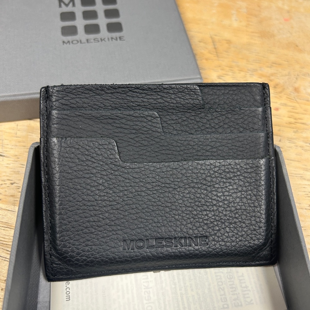 Moleskine card wallet